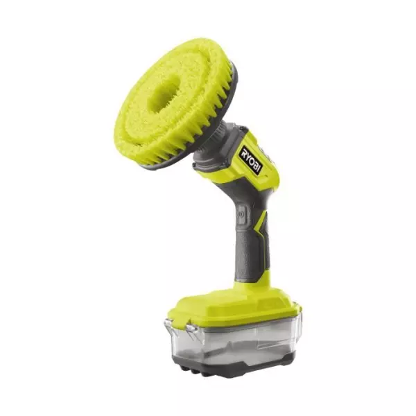 RYOBI - Brosse motorisée 18V ONE+ - diam. 150 mm - 210 tr/min - protection batterie IPX7 - Livrée avec 1 brosse moyenne - R18C