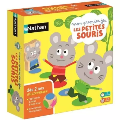 NATHAN - Mon Premier Jeu les Petites Souris - Jeu de Société