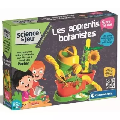 CLEMENTONI - Apprentis botanistes - Coffret scientifique - Découvrire