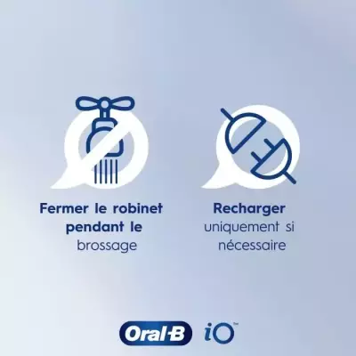 Brosse a Dents Électrique Oral-B iO 9 - Noire - 1 Brossette - 1 Étui