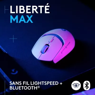 Souris Logitech sans fil G309 LIGHTSPEED, légere, switch hybrides LIG