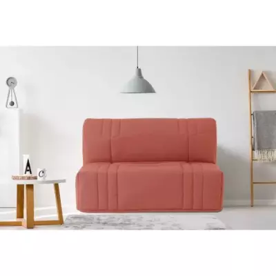 Banquette BZ DREAM - Tissu 100% Coton terracotta - Couchage 140x190 cm