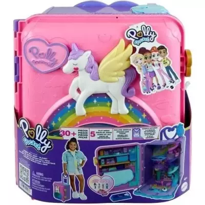 Polly Pocket-Coffret Valise Polly Pocket Pollyville HKV43