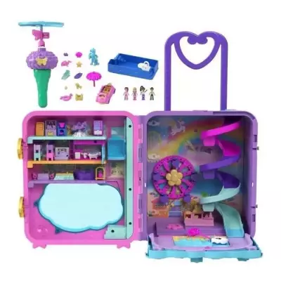 Polly Pocket-Coffret Valise Polly Pocket Pollyville HKV43