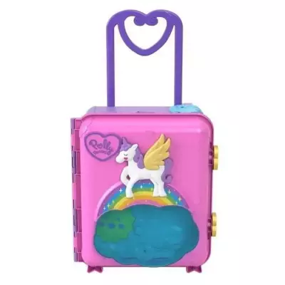 Polly Pocket-Coffret Valise Polly Pocket Pollyville HKV43