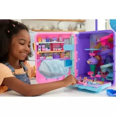 Polly Pocket-Coffret Valise Polly Pocket Pollyville HKV43