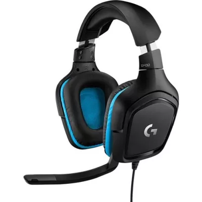 Casque PC Logitech G432 7.1 Surround Sound Wired Gaming Headset - PU