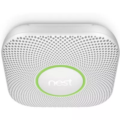 GOOGLE - Détecteur de fumée - Nest Protect 2nd Gen Battery - White