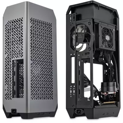 Boîtier PC - COOLER MASTER - NCORE 100 MAX, SFF, Gris, 850W, ATX, 120