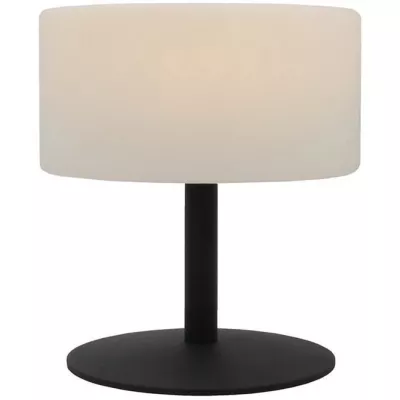 Lampe de table sans fil - LUMISKY - ATLAS Rock - H20 cm - Pied en acie