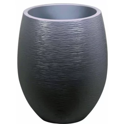 Jardinière Graphit Ø50cm - Contenance 53L - Gris anthracite