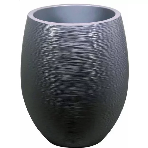 EDA Pot rond Graphit Ø50cm - Contenance 53L - Gris anthracite