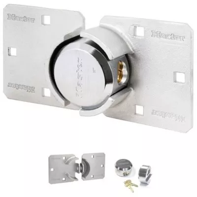 Padlock for Van Door - MASTER LOCK - 736EURD - Round Padlock + Hasp