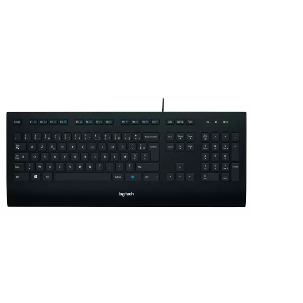 Logitech K280E Pro f/ Business clavier Bureau USB AZERTY Français Noir