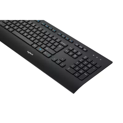 Logitech K280E Pro f Business clavier Bureau USB AZERTY Français Noir