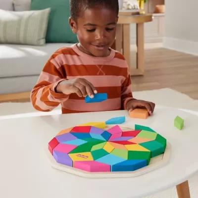 Fisher-Price – Puzzle Mandala en Bois