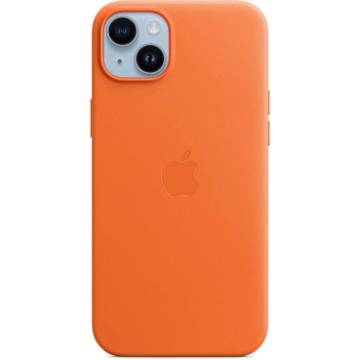 APPLE Coque en cuir pour iPhone 14 Plus avec MagSafe - OrangeMPPF3ZMApribey