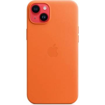 APPLE Coque en cuir pour iPhone 14 Plus avec MagSafe - OrangeMPPF3ZMApribey