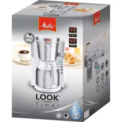 Cafetiere - MELITTA - Look IV Therm Timer 1011-15 - Programmable - Aro