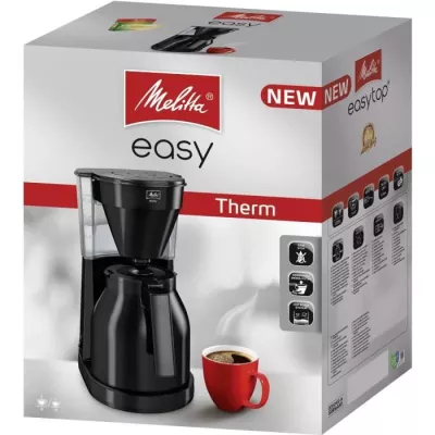 Cafetiere filtre MELITTA Easy Therm II 1023-06 - 1050 W - Noir