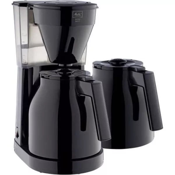 Cafetiere filtre Easy Therm II MELITTA - 1050 W - 2eme verseuse - Noir