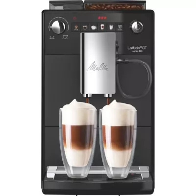 Expresso with Melitta PATTICIA ONE TOUCH F300-100 BLACK MAT