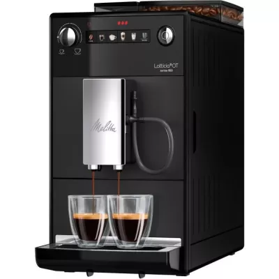 Expresso with Melitta PATTICIA ONE TOUCH F300-100 BLACK MAT