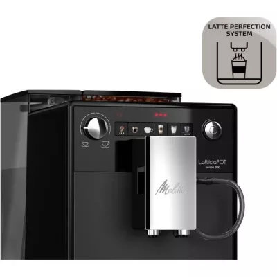 Expresso with Melitta PATTICIA ONE TOUCH F300-100 BLACK MAT