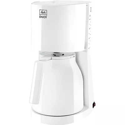 Cafetiere filtre MELITTA Enjoy II Therm - Blanc - 12 tasses - 1000W