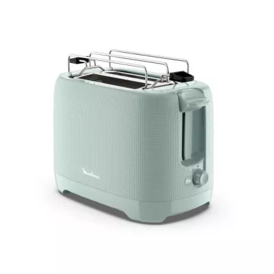 MOULINEX 2-slot toaster, 7 browning levels, Warms pastries, Wide slots