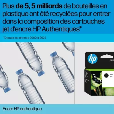 HP 301 pack de 2 cartouches d'encre noir/trois couleurs authentiques