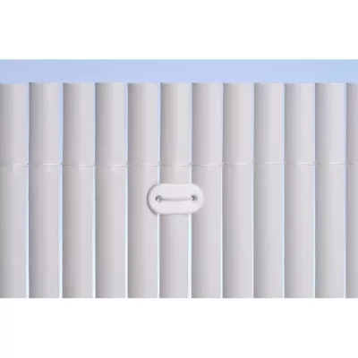 NATURE Set of 26 mesh fasteners - Plastic screens and channels - White