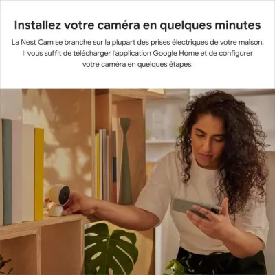 Caméra de surveillance - Google Nest - 2nde Génération GA01317-FR -