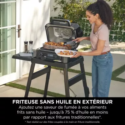 Barbecue Ninja BARBECUE ELECTRIQUE & FUMOIR NINJA WOODFIRE OG850EU