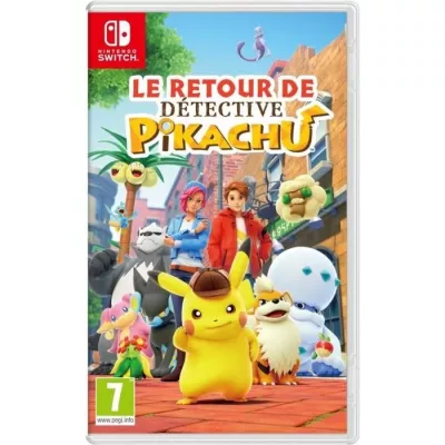 Le Retour de Détective Pikachu • Jeu Nintendo Switch