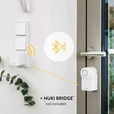 Nuki Smart Lock 3.0 - Serrure connectée - Acces sans clé pour maison