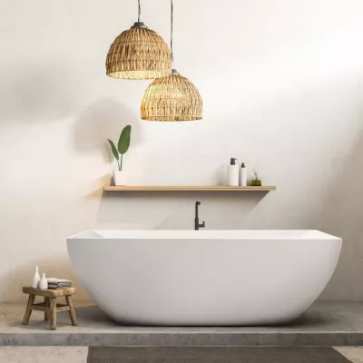 OCEANIC Mayã self-supporting ilot bath tub - Acrylic - Push Bond