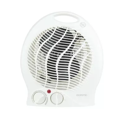 2000W OCEANIC mobile fan heater - 2 powers - Fan function - White