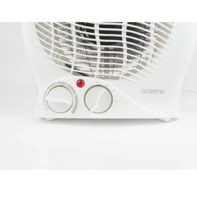 2000W OCEANIC mobile fan heater - 2 powers - Fan function - White