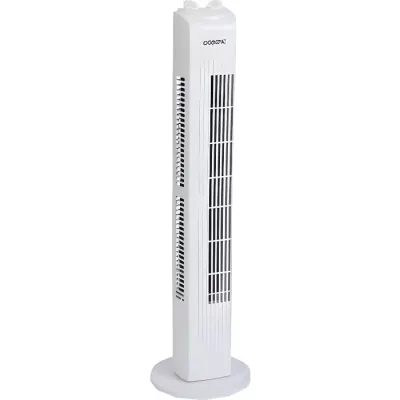 OCEANIC column fan - 45W - Height 78 cm - 3 speeds - oscillating - WHI