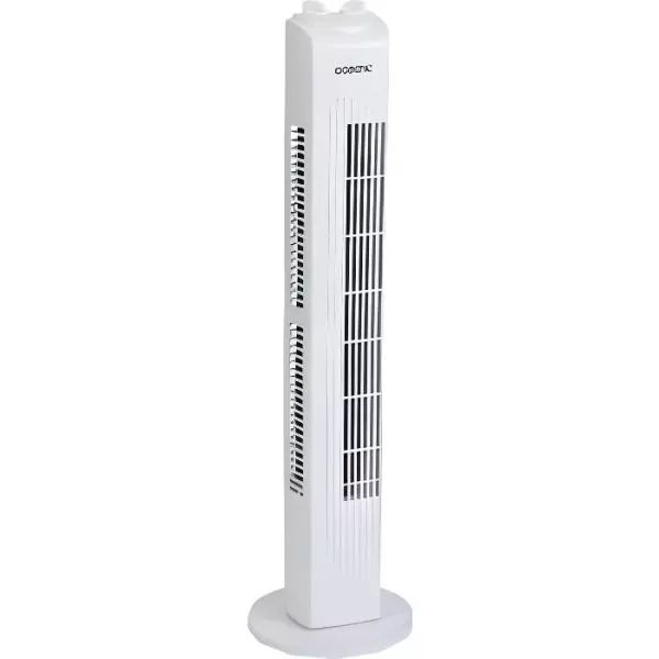 OCEANIC column fan - 45W - Height 78 cm - 3 speeds - oscillating - WHITE - White