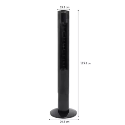 Ventilateur colonne OCEANIC - 50W - Hauteur 110 cm - Oscillation autom