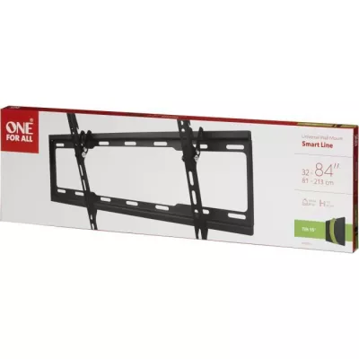 ONE FOR ALL WM2621 - Wall Mount with Tilt Adjustment of 15 ° for TV f