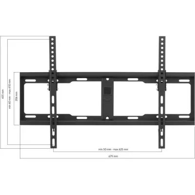 ONE FOR ALL WM4621 Support mural inclinable pour écran de 81 a 213 cm