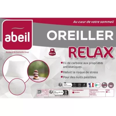 Oreiller Relax 60 x 60 cm - Confort et détente assurés