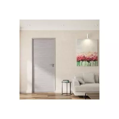 OPTIMUM Bloc Porte ajustable décor chene gris clair BILBAO - 204 x 83