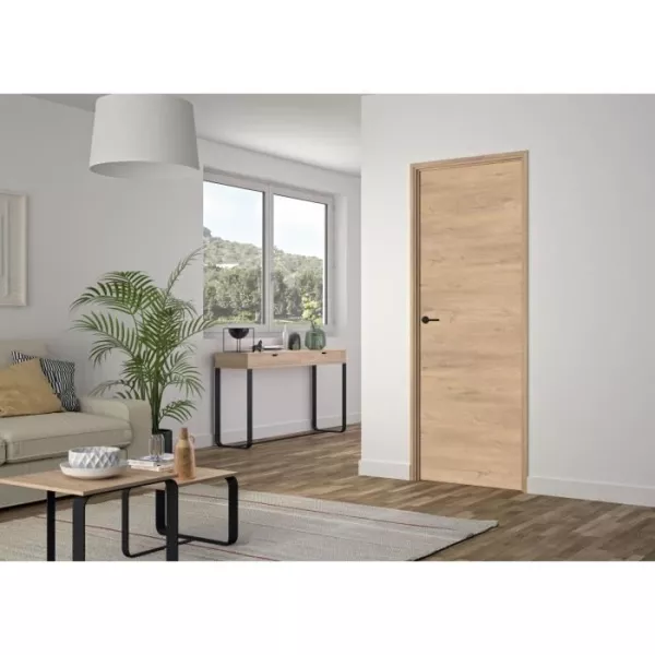 Door Block - OPTIMUM - Special RIO coating - H 204 x 83 x 4 cm, Magnetic lock, Easy installation