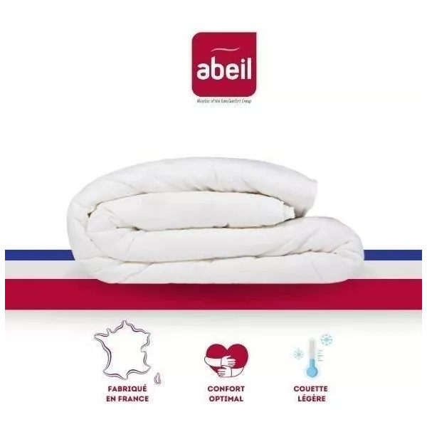 ABEIL Couette légere NUAGE de DOUCEUR 200x200 cm blanc