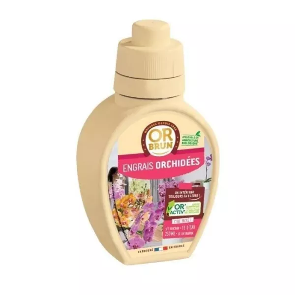 OR BRUN Engrais orchidées 250 ml