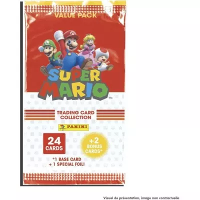 Jeu de cartes - PANINI - Super Mario Trading Cards - Collection de 252